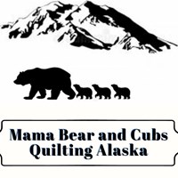 Mama Bear and Cubs Quilting Alaska in Palmer