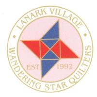 Lanark Village Wandering Star Quilters in Lanark Village