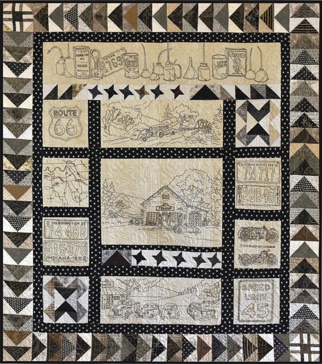 QUILT SHOW - "On The Road Again"  in Sacramento, California on QuiltingHub