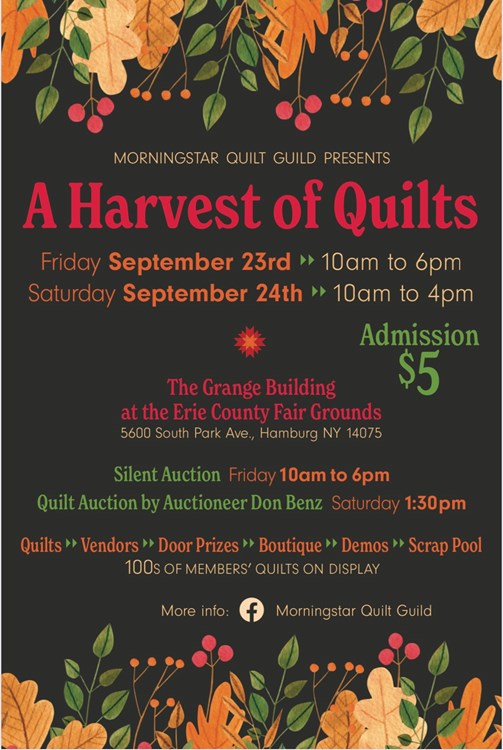 A Harvest of Quilts in Hamburg, New York on QuiltingHub